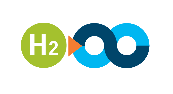 El logotipo del proyecto Hydrogen to Infinity