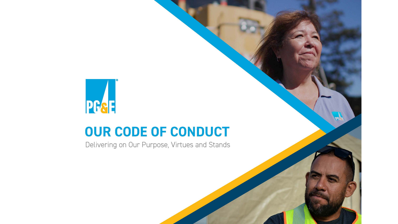 Nuestro Código de conducta. Cumplir con nuestro propósito, trayectorias y posturas