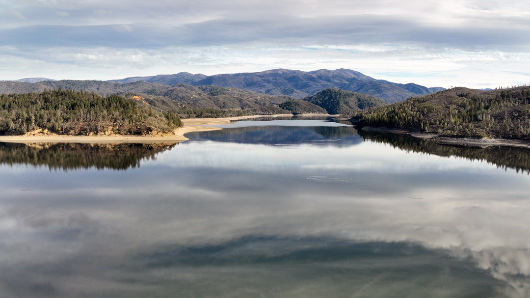 A picture of a reservoir