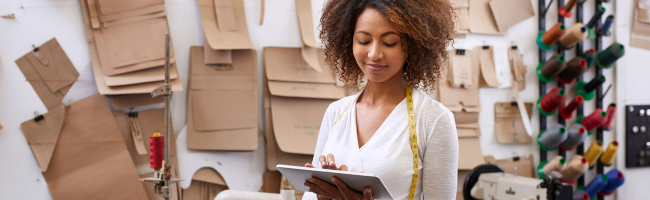 woman with clipboard