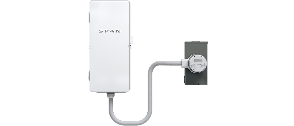 A smart panel is connected to a SmartMeter™