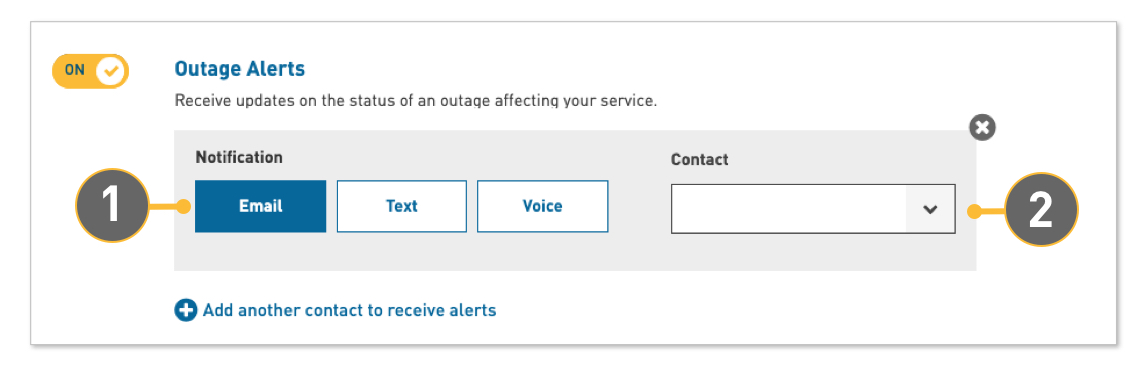 Set email alert settings.